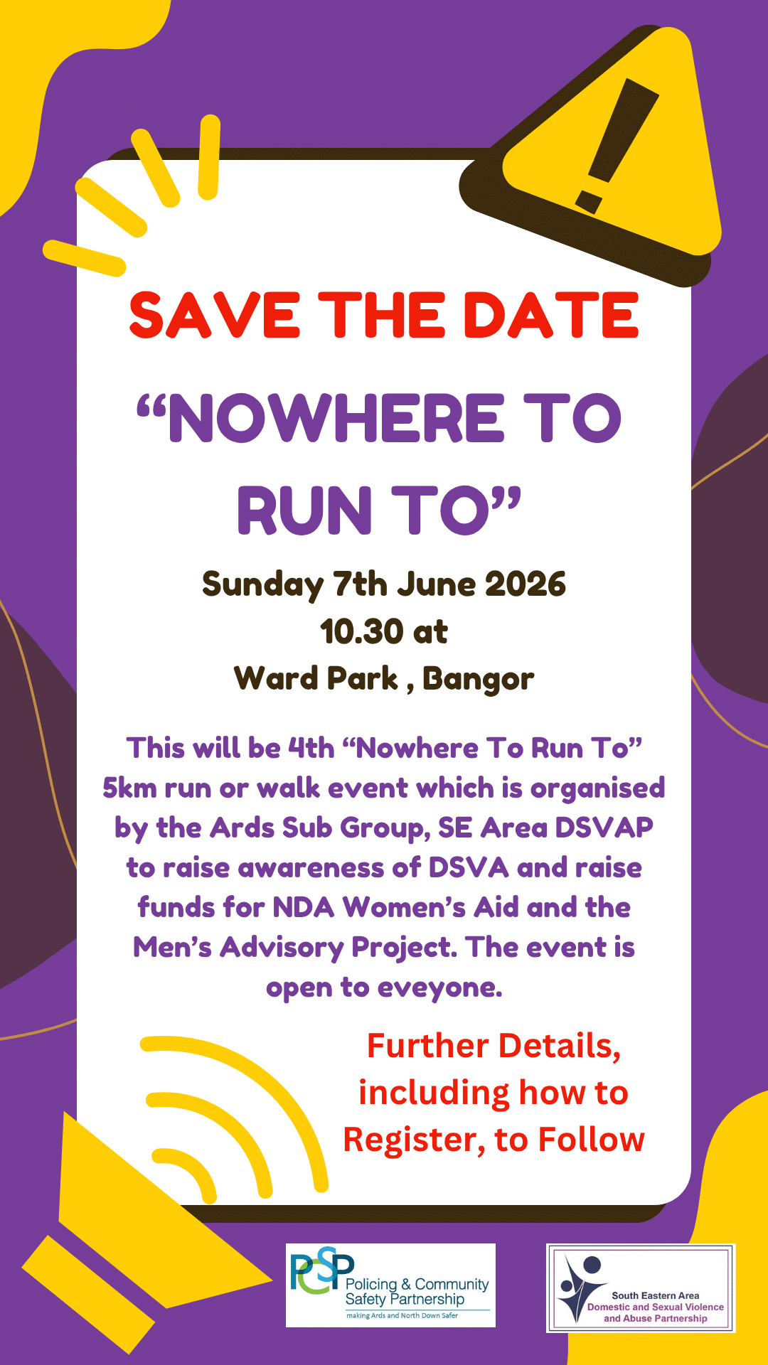 Save The Date Flyer For Social Media